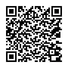 QR-koodi puhelinnumerolle +18032000109