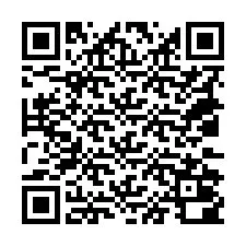 QR-Code für Telefonnummer +18032000118