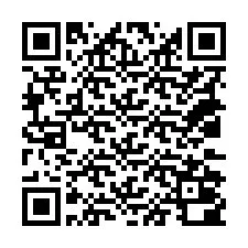 QR код за телефонен номер +18032000119