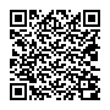 QR-code voor telefoonnummer +18032000132