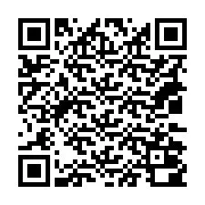 Código QR para número de teléfono +18032000145