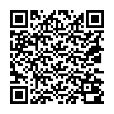 Código QR para número de teléfono +18032000148