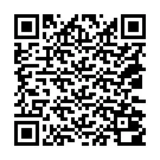 QR Code สำหรับหมายเลขโทรศัพท์ +18032000158