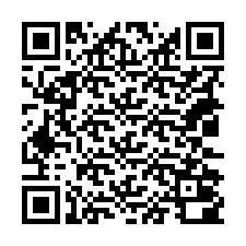 Código QR para número de teléfono +18032000175