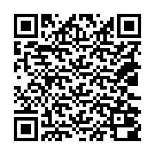 QR код за телефонен номер +18032000179