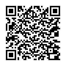 QR-koodi puhelinnumerolle +18032000180