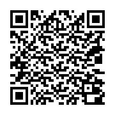 Codice QR per il numero di telefono +18032000184