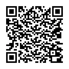 QR-code voor telefoonnummer +18032000186