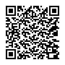 Código QR para número de teléfono +18032000188