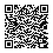 Código QR para número de telefone +18032000195