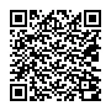 QR код за телефонен номер +18032000233