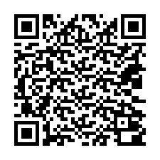 Código QR para número de teléfono +18032000237