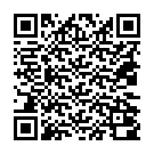 Código QR para número de teléfono +18032000283