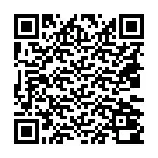 QR-koodi puhelinnumerolle +18032000306