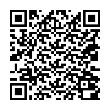 Código QR para número de teléfono +18032000356