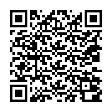 QR-koodi puhelinnumerolle +18032000406