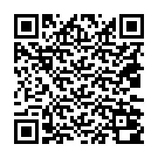 Código QR para número de teléfono +18032000412