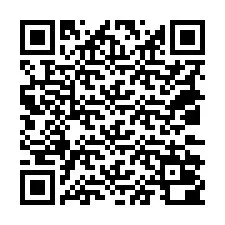 QR Code pour le numéro de téléphone +18032000418