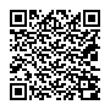 QR-koodi puhelinnumerolle +18032000435