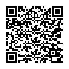 QR-koodi puhelinnumerolle +18032000438