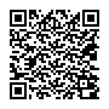 Código QR para número de teléfono +18032000463