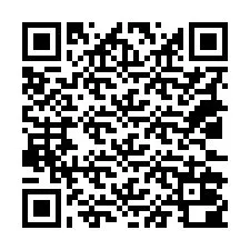 QR-code voor telefoonnummer +18032000829