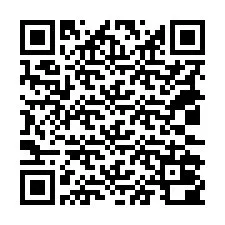 QR-koodi puhelinnumerolle +18032000830