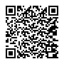 Codice QR per il numero di telefono +18032000833