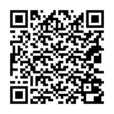 Código QR para número de telefone +18032000975