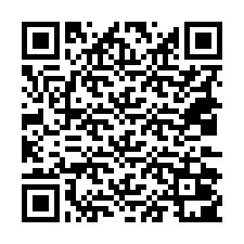 QR-code voor telefoonnummer +18032001043