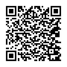 QR код за телефонен номер +18032001173