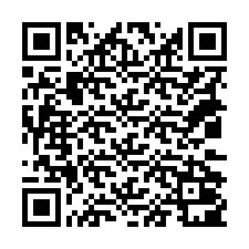 Codice QR per il numero di telefono +18032001211