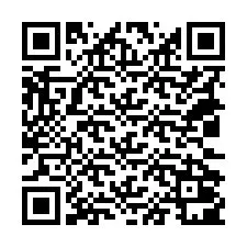 QR-koodi puhelinnumerolle +18032001224