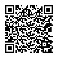 QR-code voor telefoonnummer +18032001265