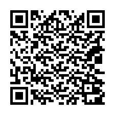 QR-code voor telefoonnummer +18032001275