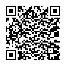 Codice QR per il numero di telefono +18032001300