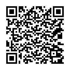 QR Code pour le numéro de téléphone +18032001311