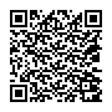 QR код за телефонен номер +18032001318