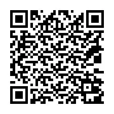 QR kód a telefonszámhoz +18032001401