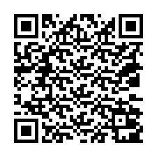 QR-code voor telefoonnummer +18032001408