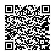 QR-code voor telefoonnummer +18032001437