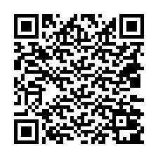 QR-code voor telefoonnummer +18032001446