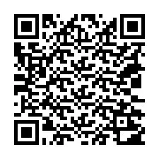 Código QR para número de telefone +18032202134