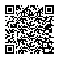 Código QR para número de teléfono +18032270133