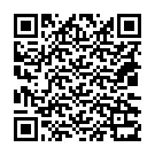 QR-code voor telefoonnummer +18032331245