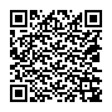 Código QR para número de telefone +18032347468