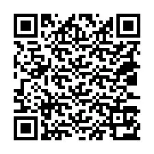 QR-code voor telefoonnummer +18033172868