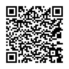 QR Code สำหรับหมายเลขโทรศัพท์ +18033689405