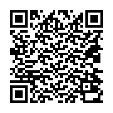 QR код за телефонен номер +18034030223