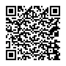 QR Code pour le numéro de téléphone +18034085015